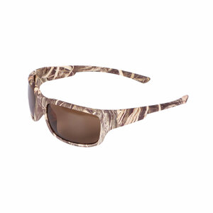 Очки поляризационные плавающие СЛЕДОПЫТ Dark camo в футляре, линзы brown, фото 2