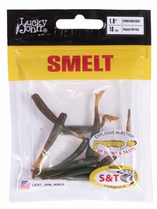 Слаги съедобные искусственные LJ Pro Series SMELT 1,8in (04.60)/085 10шт., фото 4