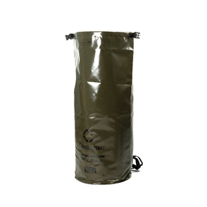 Гермомешок СЛЕДОПЫТ Dry Bag с лямками 100 л, ПВХ, хаки, фото 3