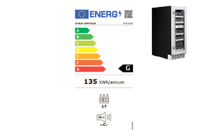 Винный шкаф Temptech STX30DS, фото 7