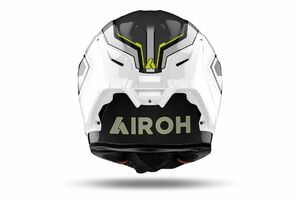 Шлем Airoh GP 550 S RUSH White/Yellow Gloss L, фото 2