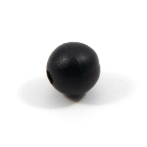 Бусина фидерная Namazu Soft Beads, PVC, d-5 мм, круглая, цв. черный (20 шт.), фото 5