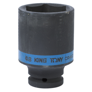 Головка торцевая ударная глубокая шестигранная 3/4", 48 мм KING TONY 643548M, фото 1