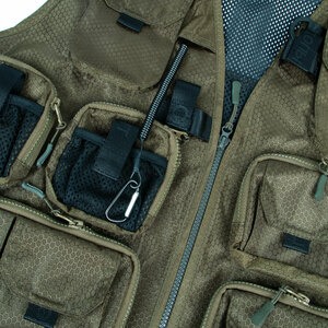 Жилет профессиональный рыболовный "СЛЕДОПЫТ" Fishing Mesh Vest Backpack, р. XXL, фото 6