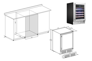 Винный шкаф Temptech EX60DX, фото 5