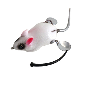 Мышь-незацепляйка Namazu MOUSE с лепестками, 76 мм, 26 г, цвет 16, крючок-двойник YR Hooks (BN) #2/0, фото 5