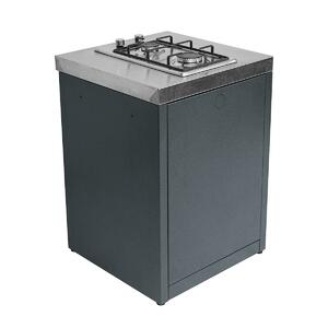 Модуль уличной кухни SMART-600 Шкаф c варочной поверхностью (HS-KU03-SHV600) Helios, фото 6