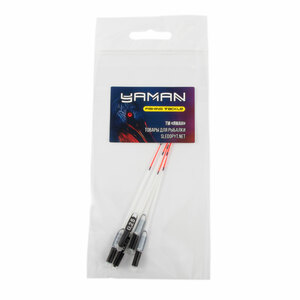 Сторожок лавсановый "Яман" STYLE RIB SLIM, 100 мм, 0,25 г, с коннектором для шестика 0,8-2 мм (уп. 5, фото 6