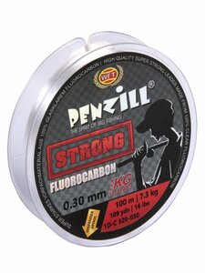 Леска монофильная WFT Penzill FLUOROCARBON Strong 100/030, фото 4