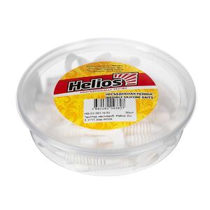 Твистер несъедоб. Din 3,11"/7,9см White 30шт. (HS-33-001-N-30) Helios (0), фото 2