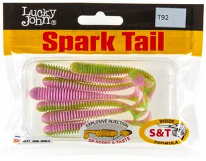 Виброхвосты съедоб. искусст. LJ Pro Series Spark Tail 3,0in (07,60)/T92 7шт., фото 4