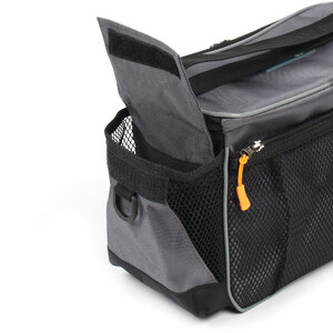 Сумка рыболовная СЛЕДОПЫТ Base Lure Bag L, 36х22х15 см, цв. серый, без коробок, фото 6