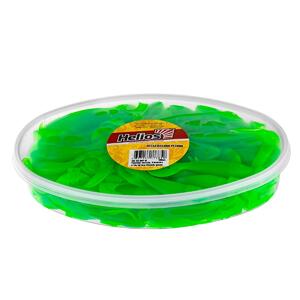 Твистер несъедоб. Kasandra 4"29/10,9см Electric green 100шт. (HS-34-007-N) Helios, фото 2