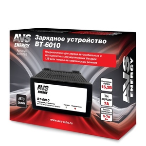 Зарядное устройство - источник питания AVS Energy BT-6010 (12В, 7А), фото 7