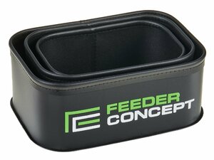 Емкости для прикормки и насадки Feeder Concept EVA 3шт. набор 270х170х100, фото 2